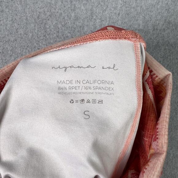 Niyama Sol Womens S Kilim Barefoot Leggings in Melon - Picture 9 of 9